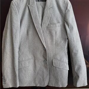 Just Cavalli Textured Gray Blazer